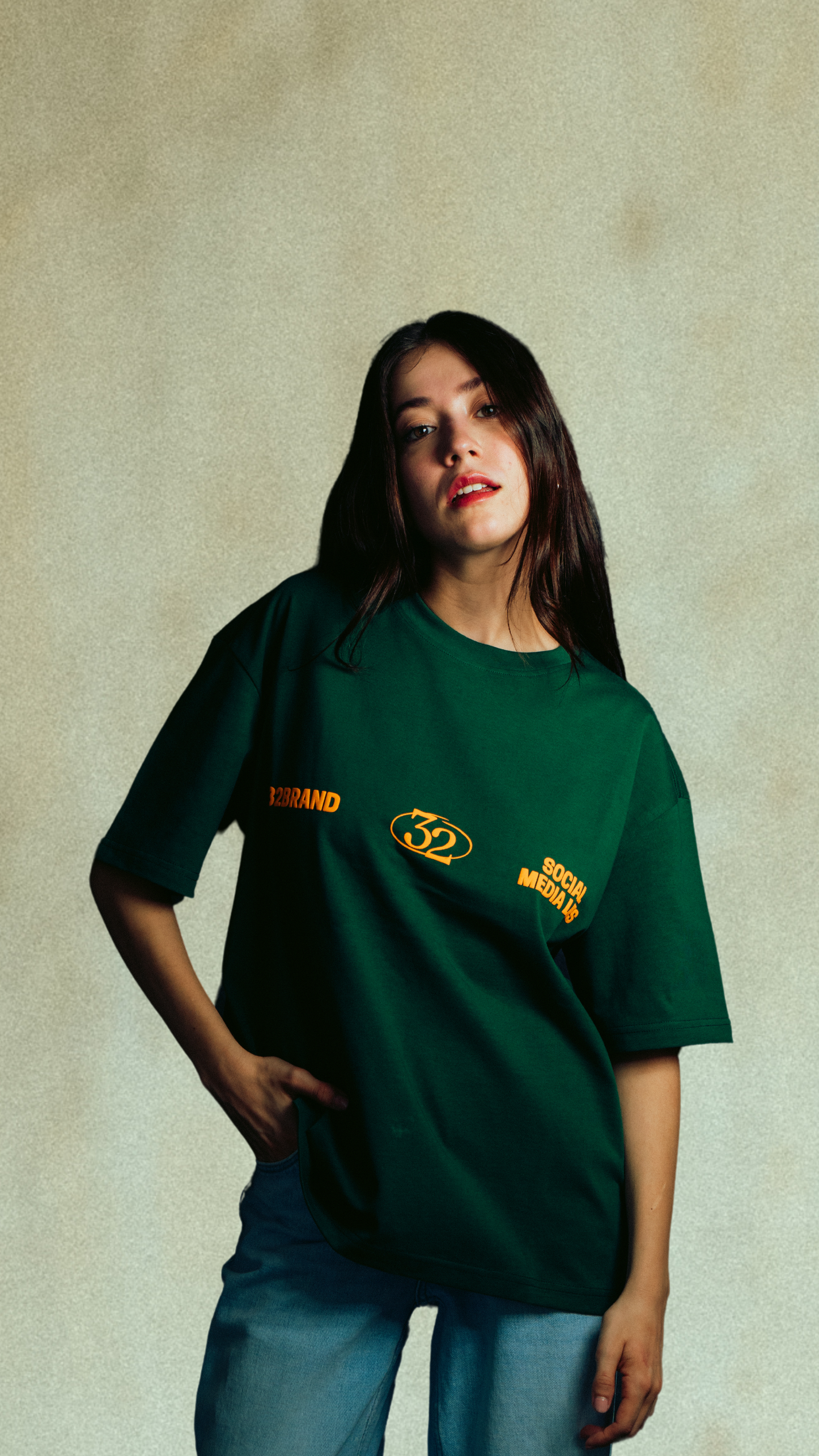 Camiseta Verde - Social Media Lies