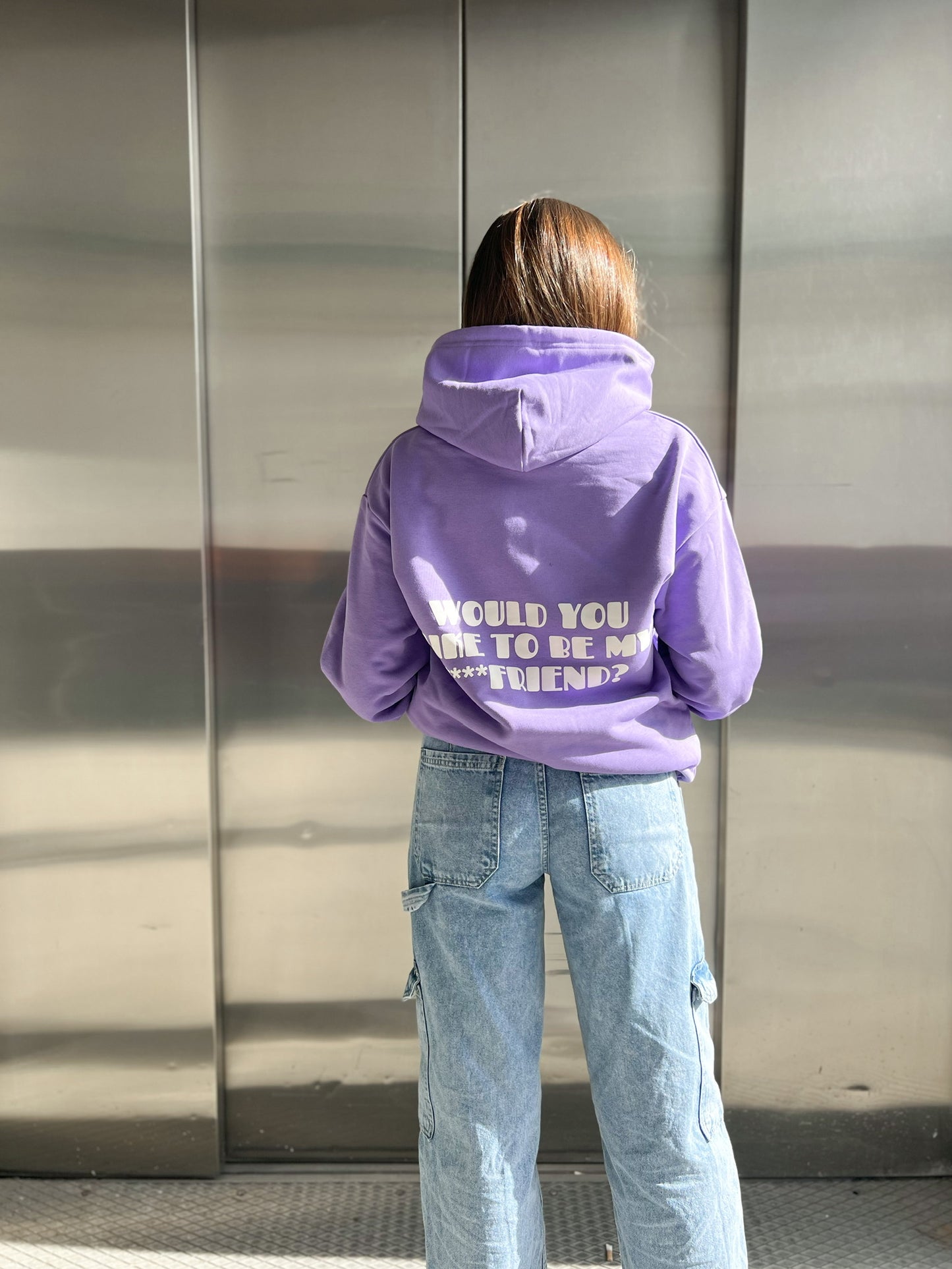Hoodie Morada - ****friend