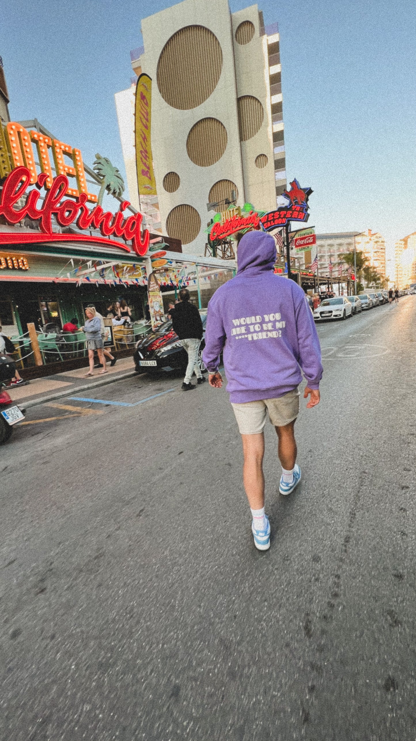 Hoodie Morada - ****friend