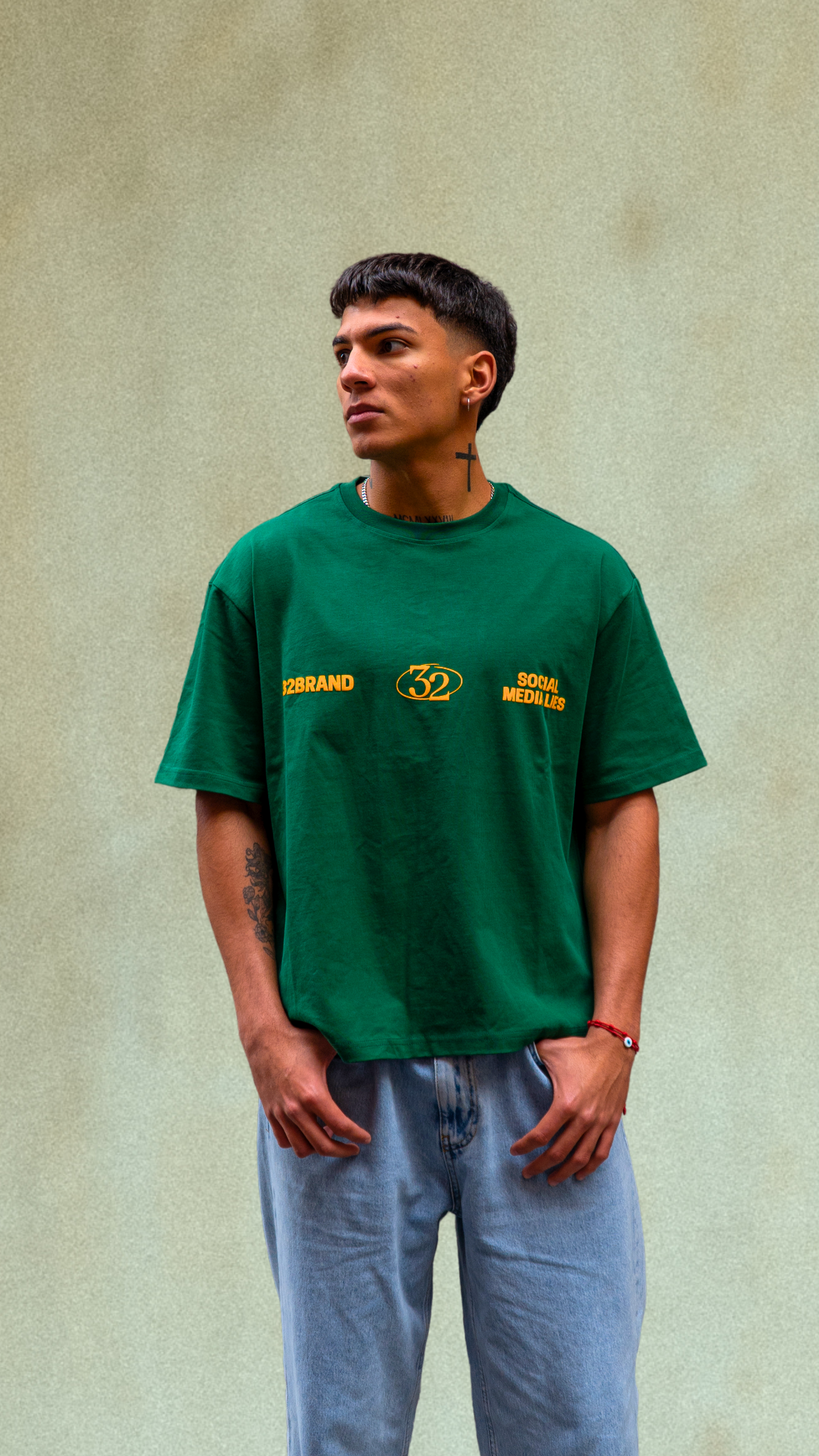 Camiseta Verde - Social Media Lies