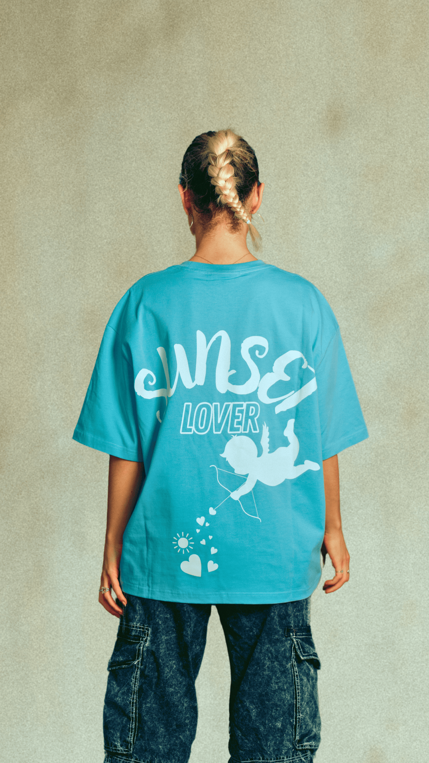 Camiseta Azul - Sunset