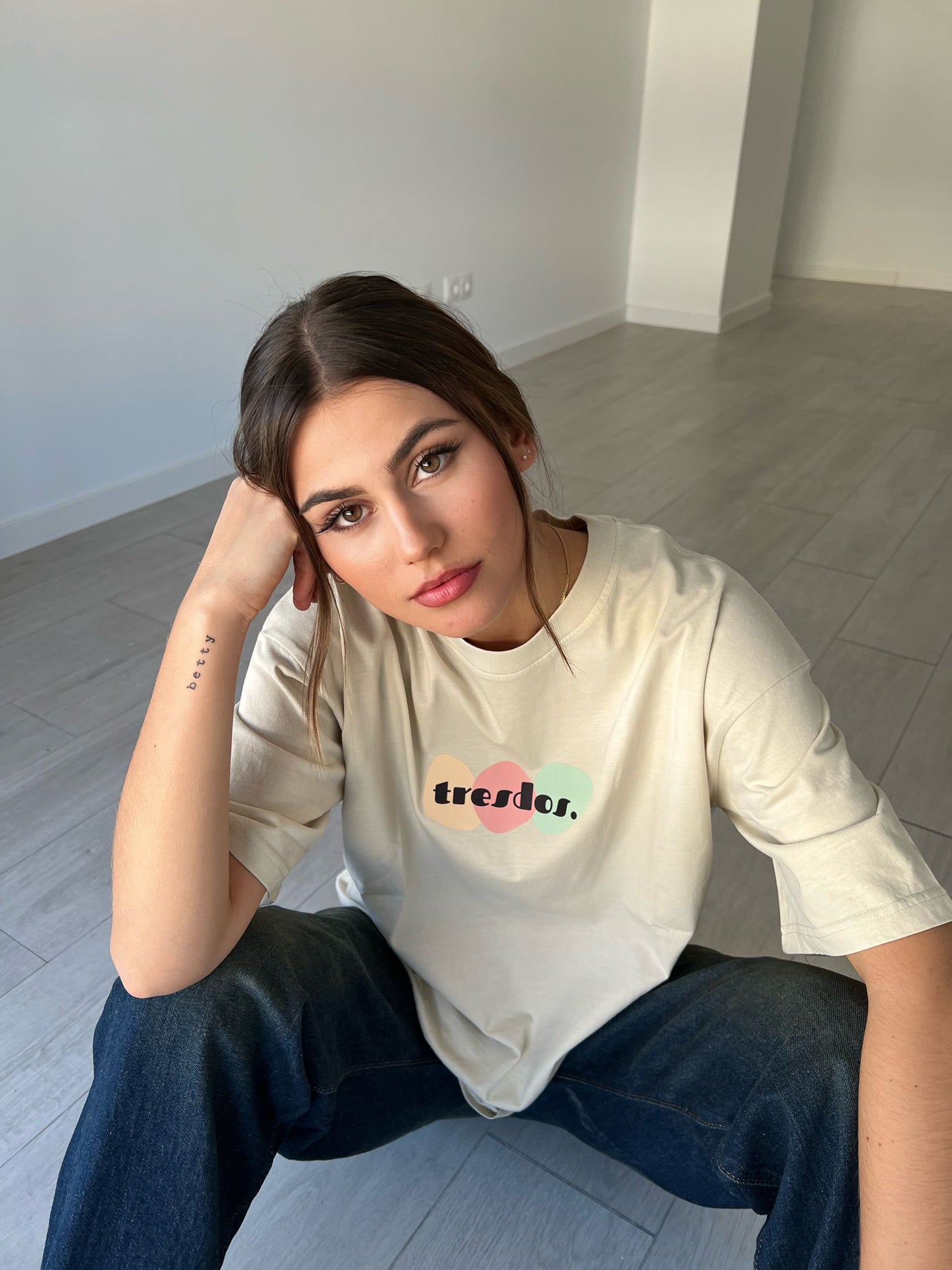 Camiseta beige - Fail better