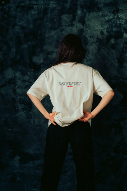 Camiseta Beige - Dados